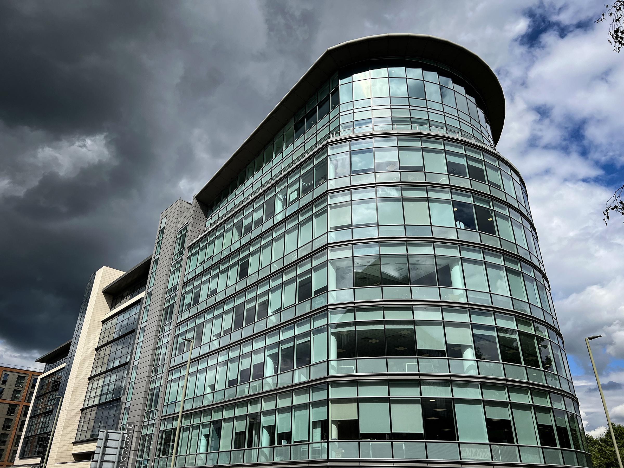 Quantum Facades curtain walling Liverpool cityscape