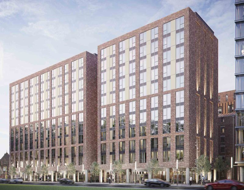 Architectural rendering of Rice Works Block B in Liverpool