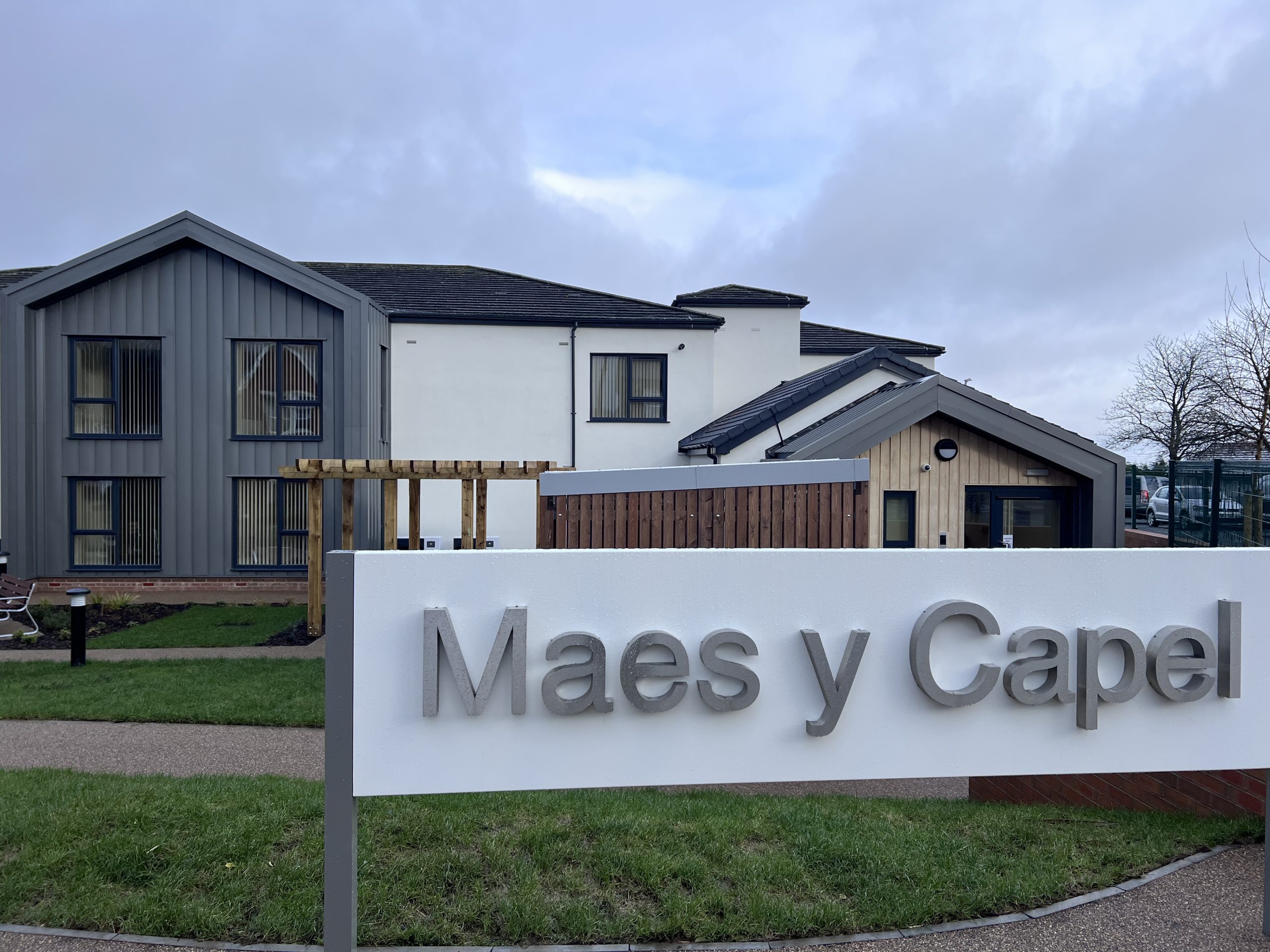 Maes-Y-Capel building exterior in Wrexham